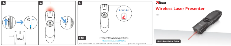 Page 1 de la notice Manuel utilisateur Trust 20405