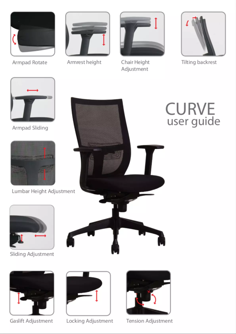 Image de la première page du manuel de l'appareil Curve