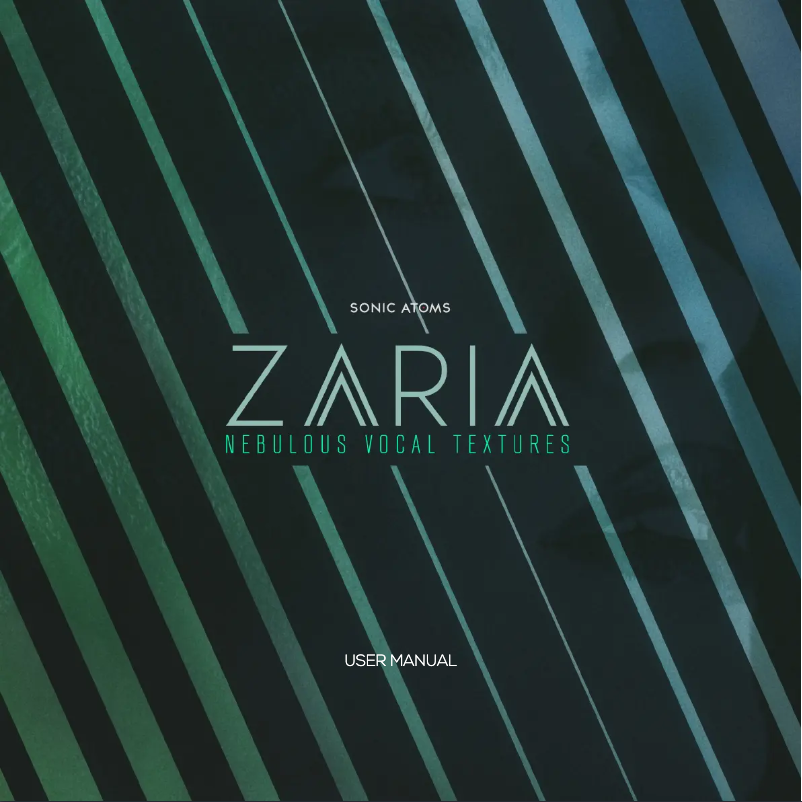 Image de la première page du manuel de l'appareil Zaria