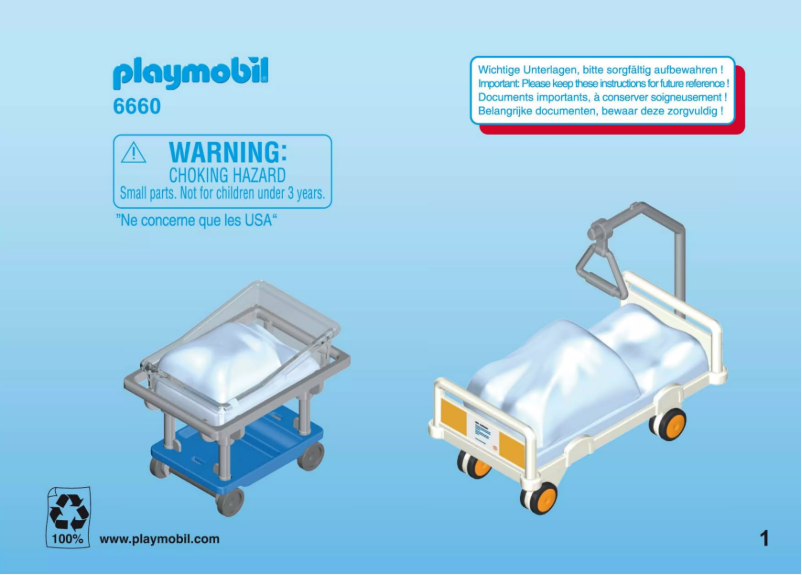 Page n°1 - Manuel utilisateur Playmobil Maternity Room