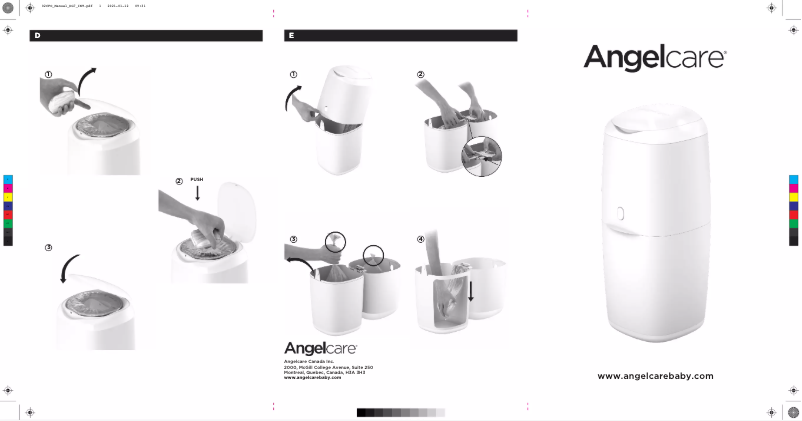 Image de la première page du manuel de l'appareil Nappy