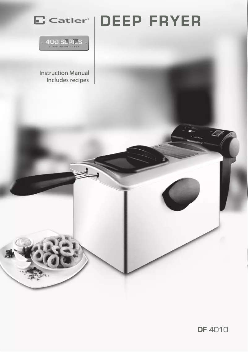 Image de la première page du manuel de l'appareil DF 4010