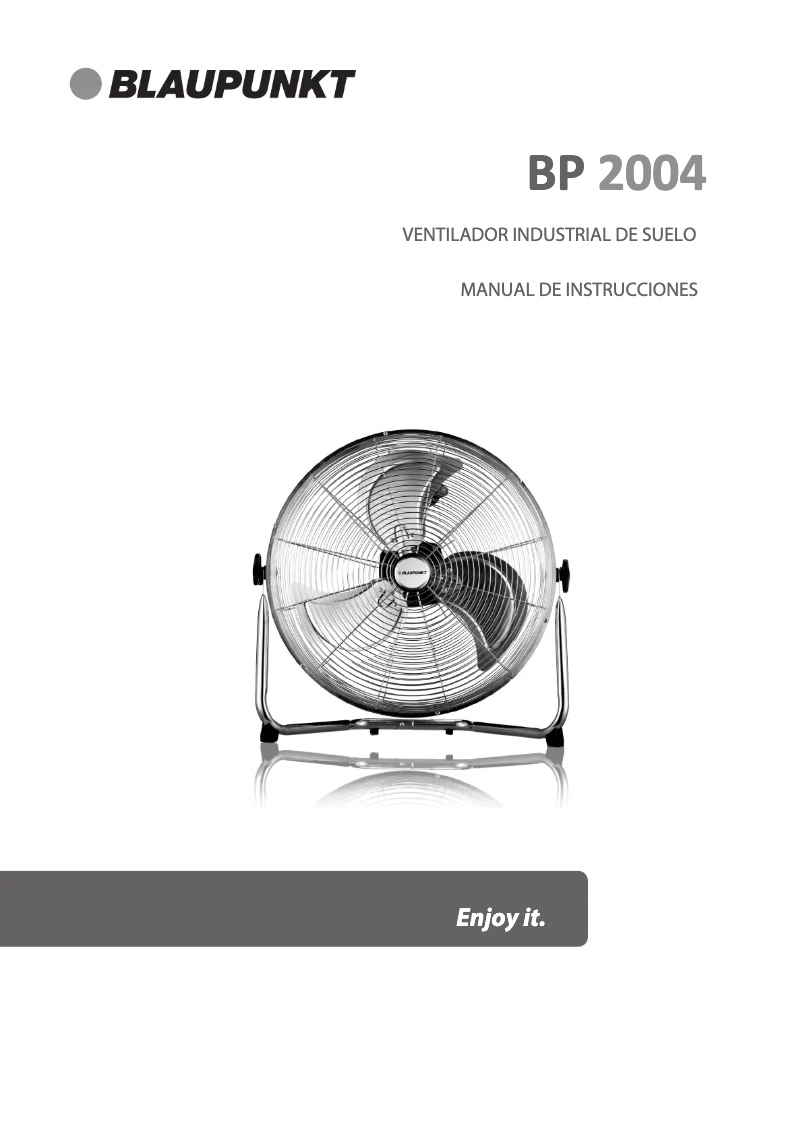 Page n°1 - Manuel utilisateur Blaupunkt BP2004