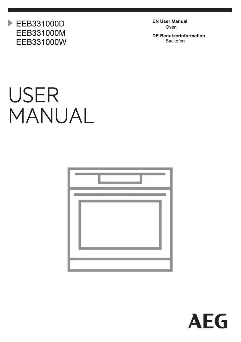 Página 1 del manual Manual de usuario AEG EEB331000M