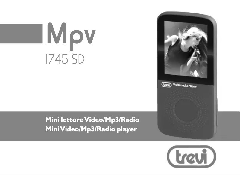 Page 1 de la notice Manuel utilisateur Trevi MPV 1745 SD