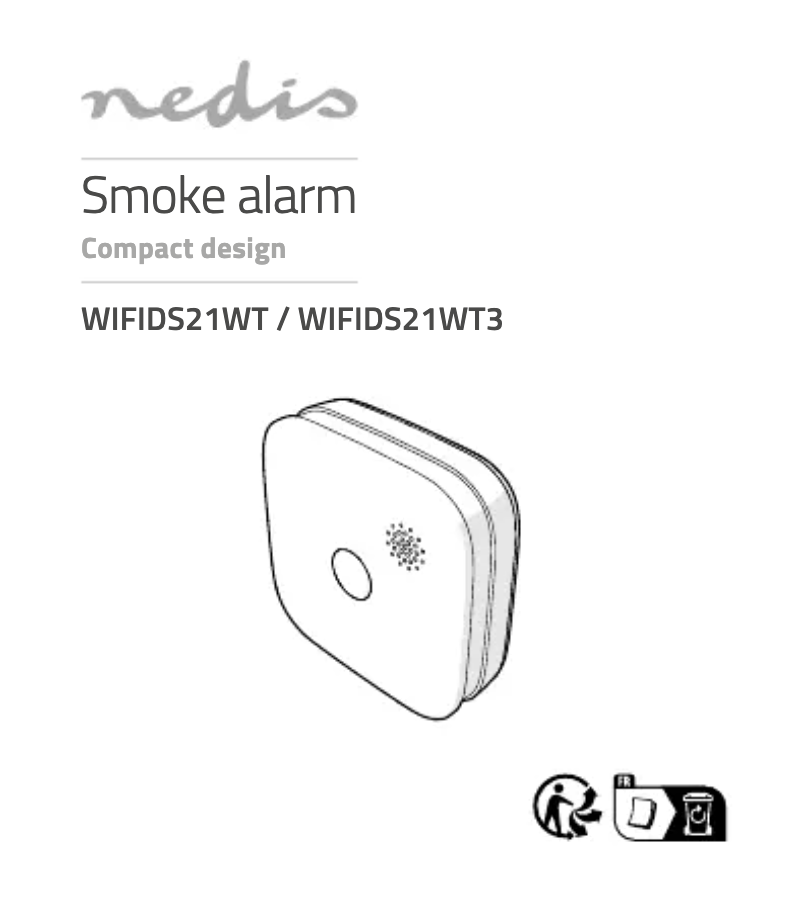 Page 1 de la notice Manuel utilisateur Nedis WIFIDS21WT3