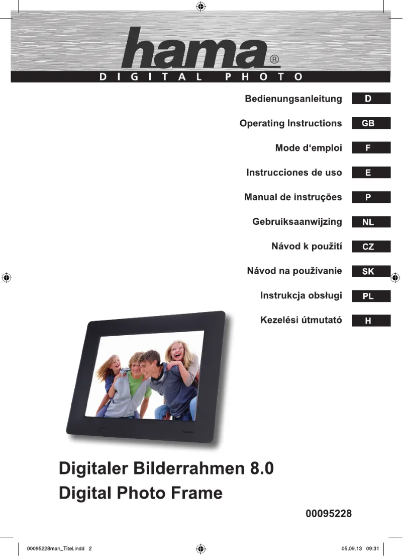 Image de la première page du manuel de l'appareil 00095228