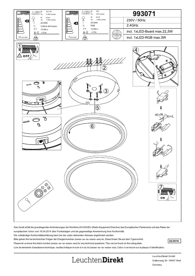 Image de la première page du manuel de l'appareil Mars