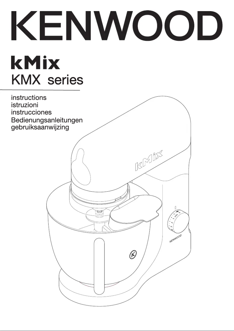 Image de la première page du manuel de l'appareil KMIX51