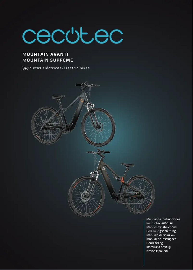 Image de la première page du manuel de l'appareil Mountain Supreme