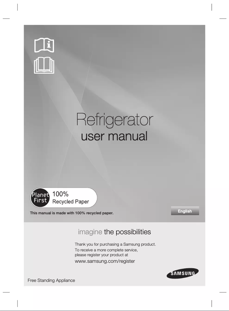 Image de la première page du manuel de l'appareil RL52VEBSW
