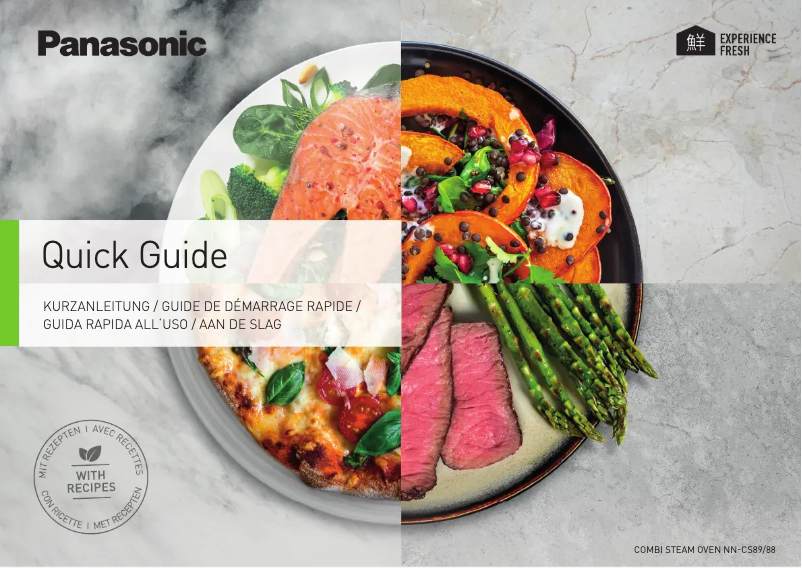 Image de la première page du manuel de l'appareil NN-CS89