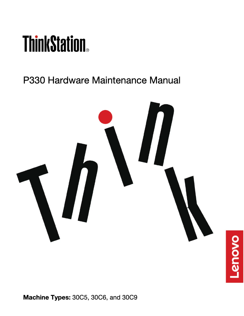 Page 1 de la notice Manuel utilisateur Lenovo ThinkCentre P330