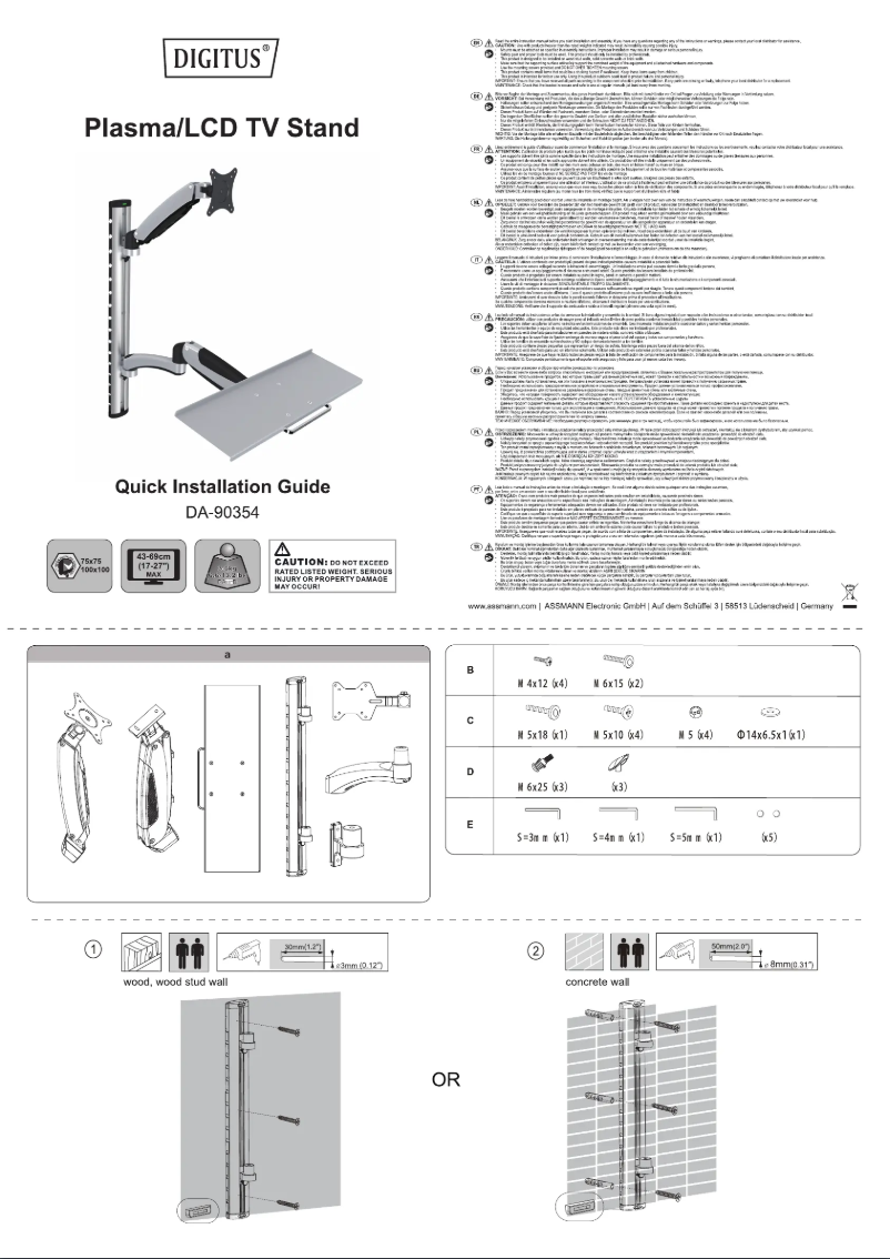 Page n°1 - Manuel utilisateur Digitus DA-90354