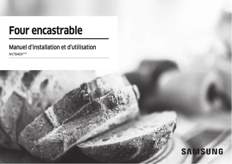 Page 1 de la notice Manuel utilisateur Samsung NV7B40204CK