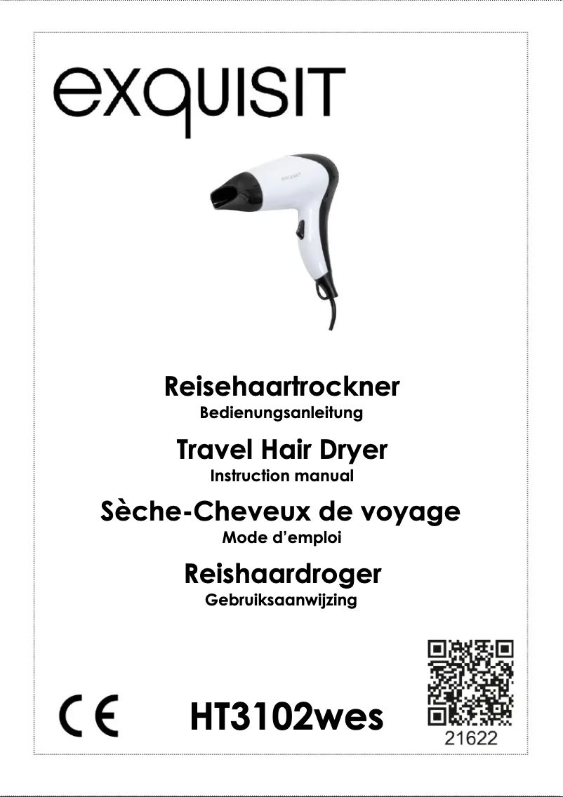 Página 1 del manual Manual de usuario Exquisit HT 3102 wes