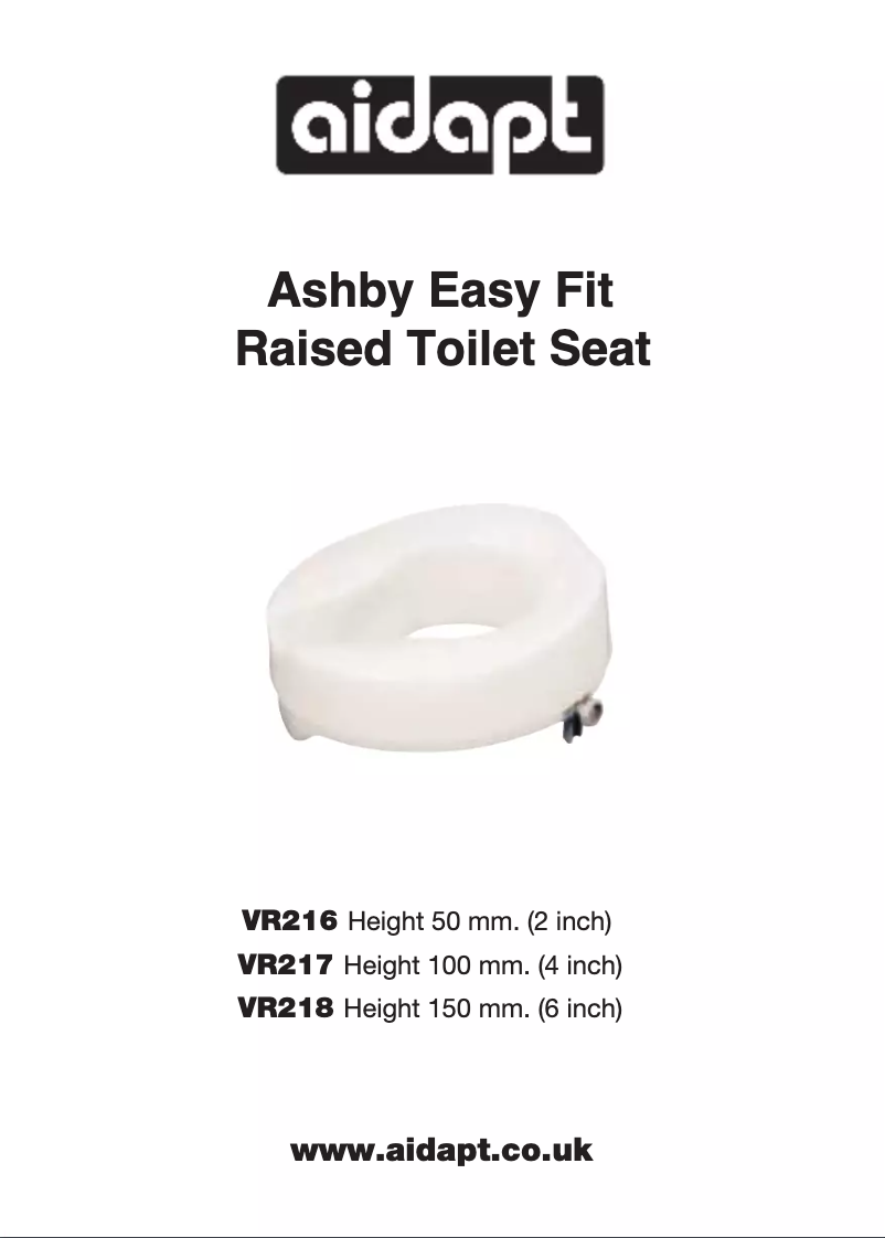 Image de la première page du manuel de l'appareil VR216