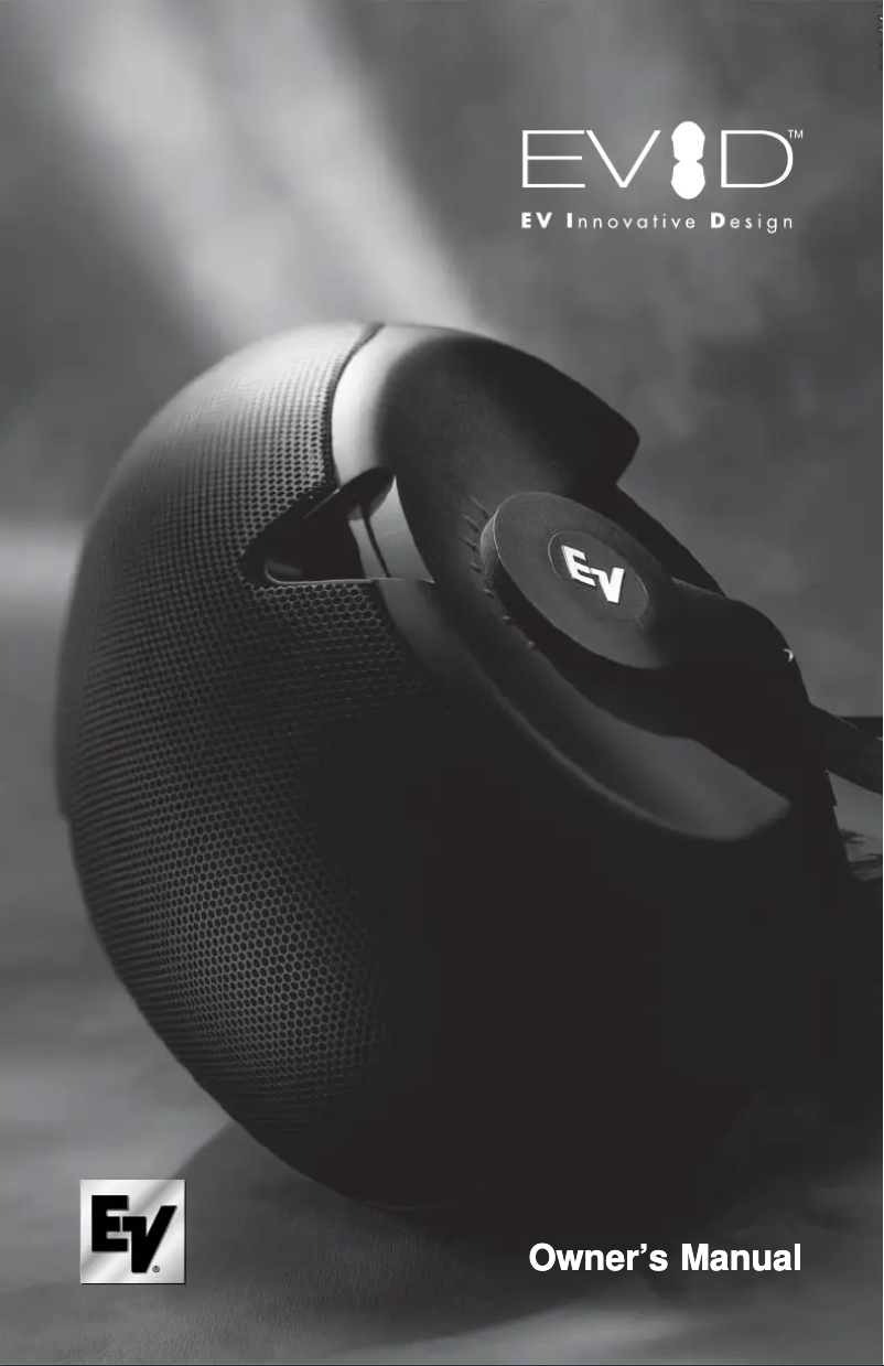 Page 1 de la notice Manuel utilisateur Bosch EVID 4.2