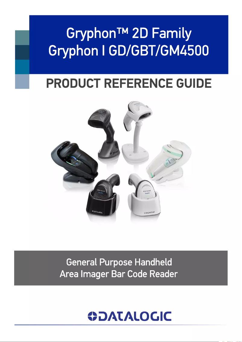 Image de la première page du manuel de l'appareil Gryphon I GD4590