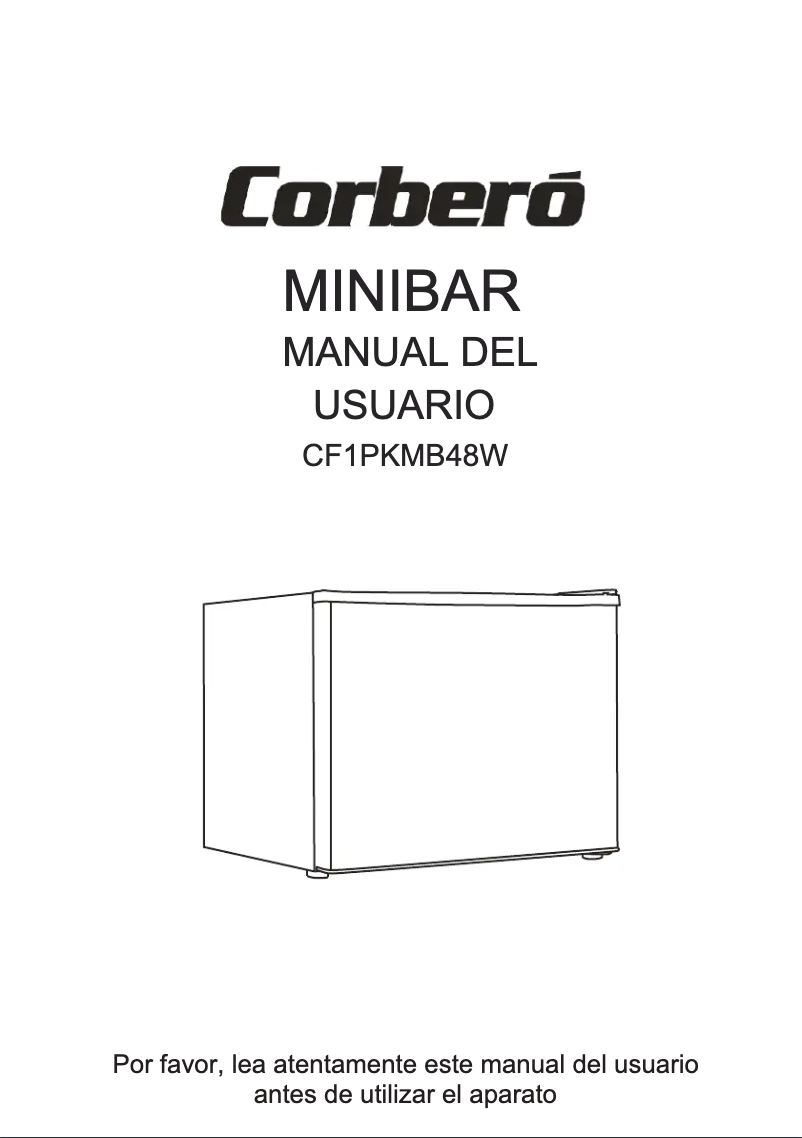 Image de la première page du manuel de l'appareil CF1PKMB48W