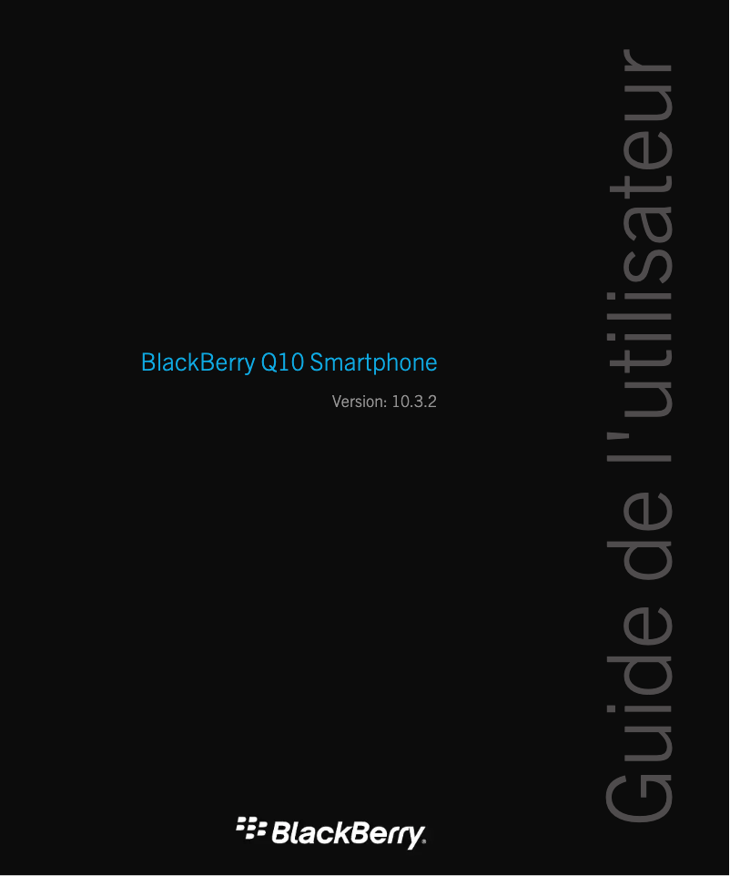 Image de la première page du manuel de l'appareil Q10