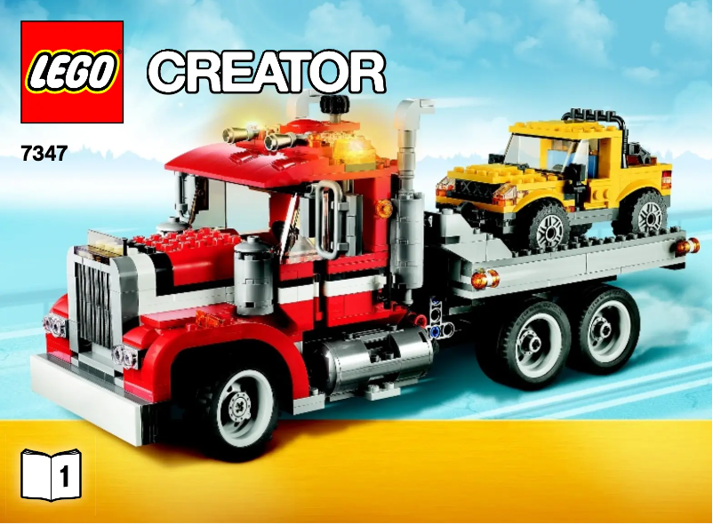 Page 1 de la notice Manuel utilisateur Lego Highway Pickup
