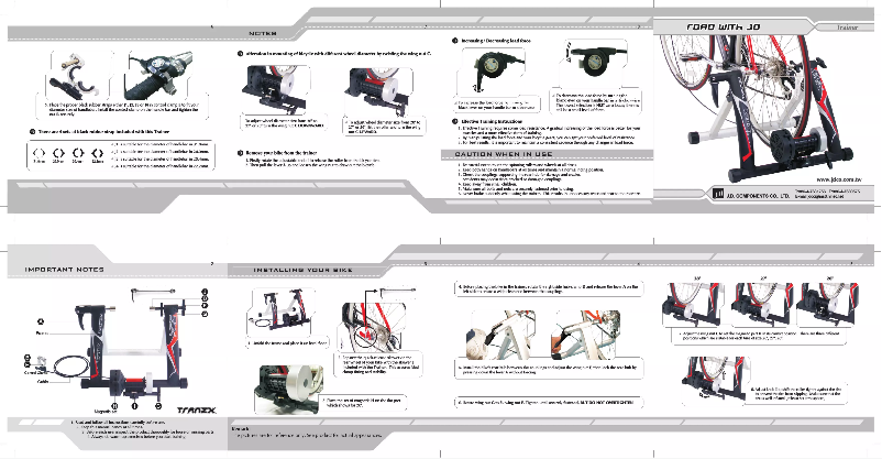 Image de la première page du manuel de l'appareil JD118