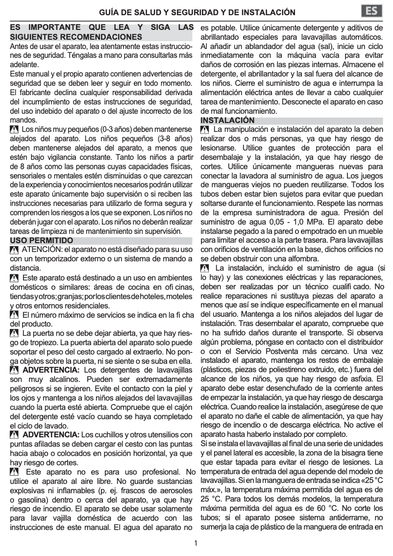 Image de la première page du manuel de l'appareil WBC 3C26 B