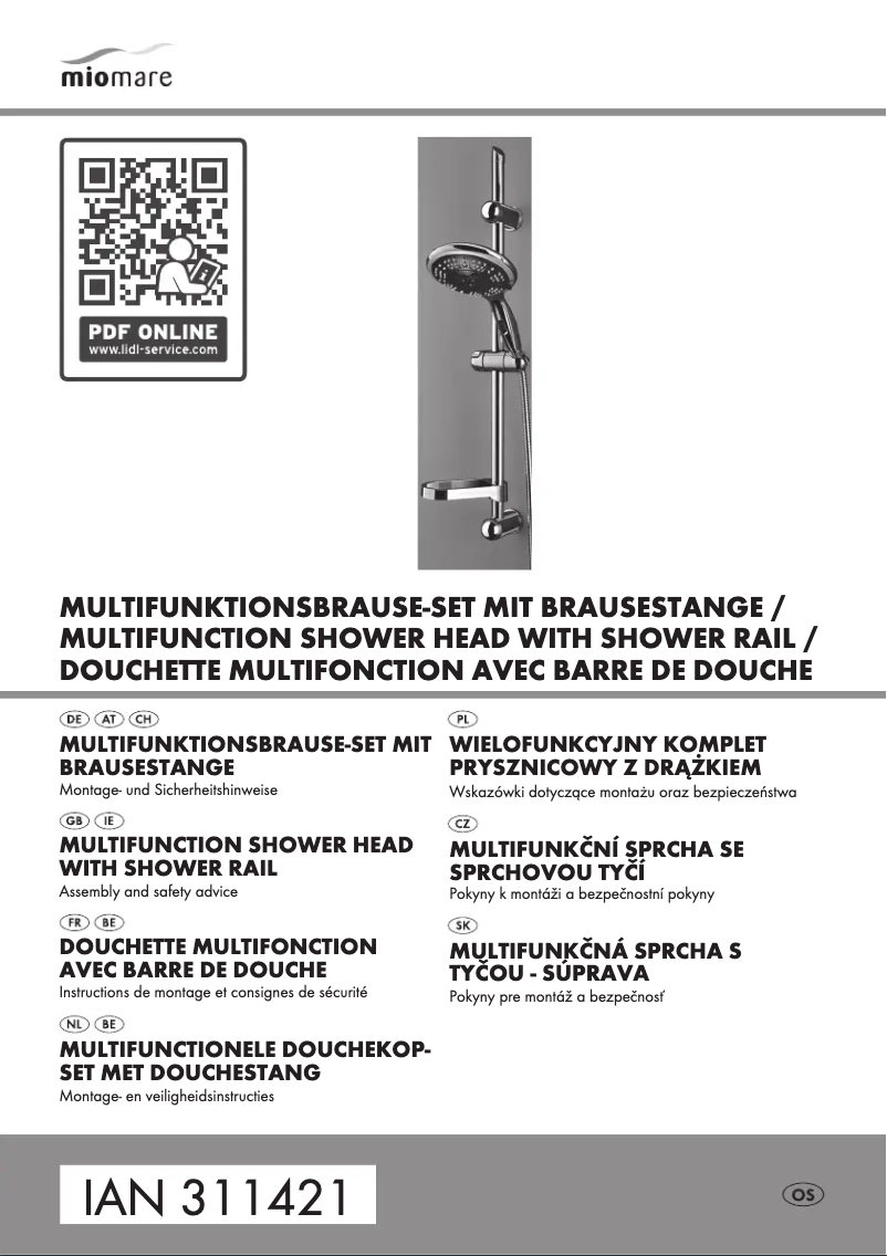 Página 1 del manual Manual de usuario Miomare IAN 311421