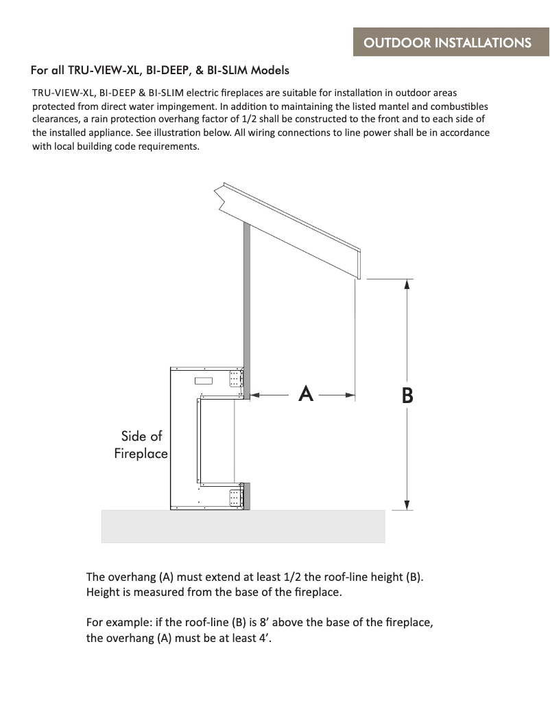 Page n°1 - Manuel utilisateur Amantii 50-TRU-VIEW-XL