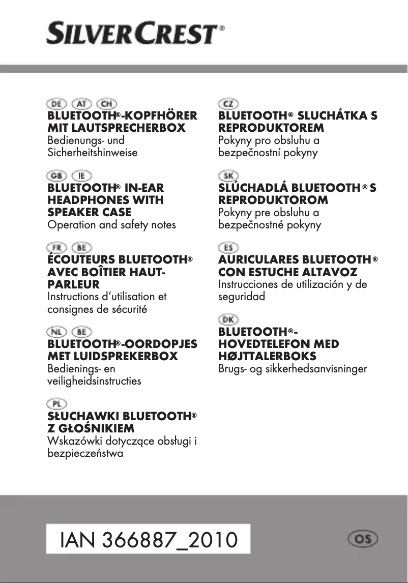 Page 1 de la notice Manuel utilisateur SilverCrest HG07408A