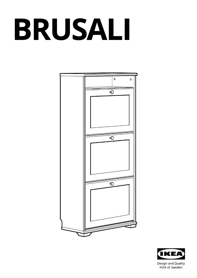 Página 1 del manual Manual de usuario Ikea BRUSALI 804.803.93