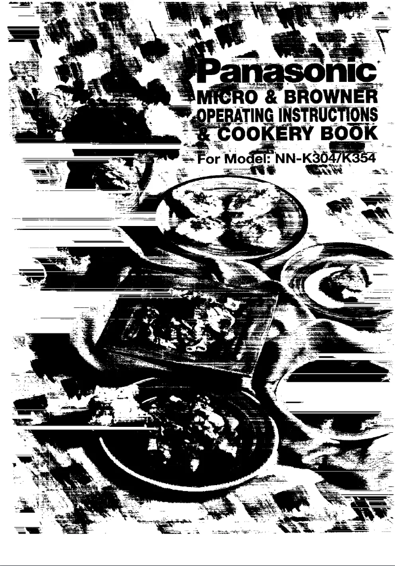 Page n°1 - Manuel utilisateur Panasonic NN-K304