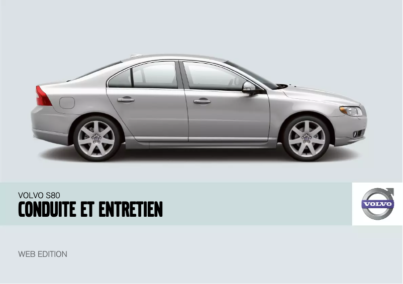 Page 1 de la notice Manuel utilisateur Volvo S80 (2007)