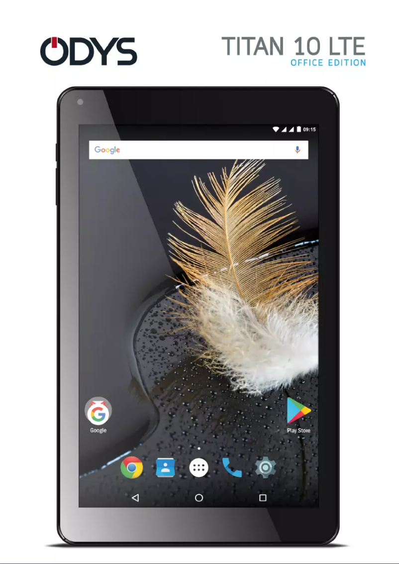 Page n°1 - Manuel utilisateur Odys Titan 10 LTE