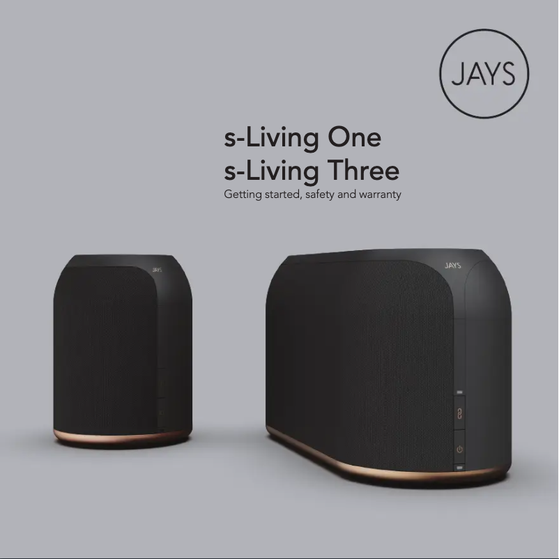 Image de la première page du manuel de l'appareil s-Living One