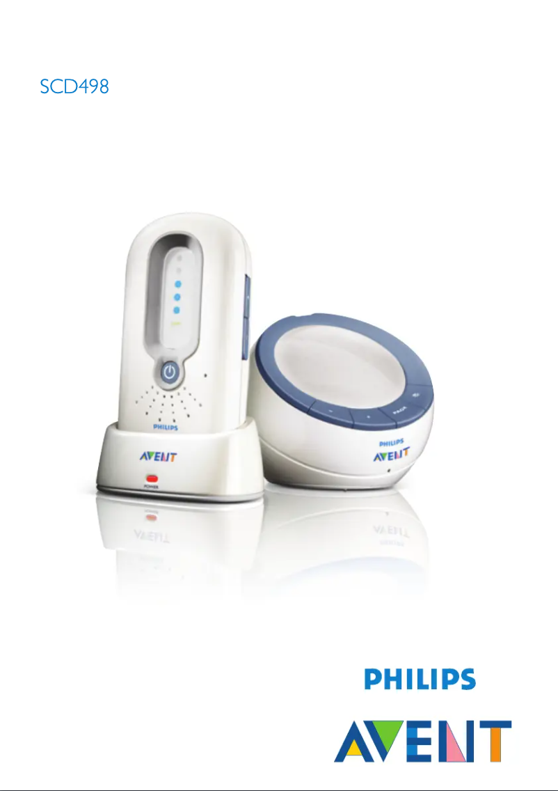 Página 1 del manual Manual de usuario Philips AVENT SCD498