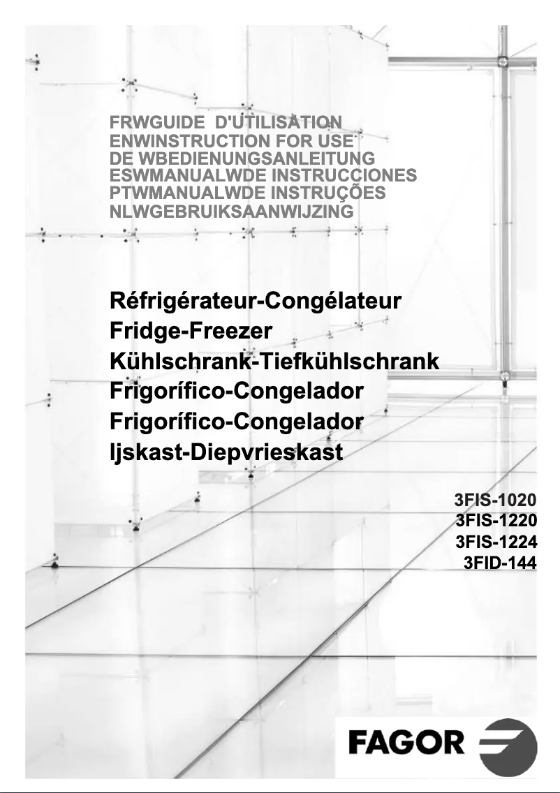Page 1 de la notice Manuel utilisateur Fagor 3FIS1220
