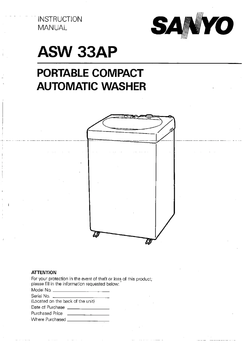 Imagen de la primera página del manual del dispositivo ASW-33AP