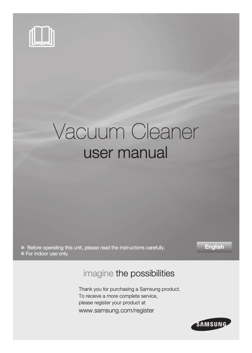 Page 1 de la notice Manuel utilisateur Samsung SC61G1