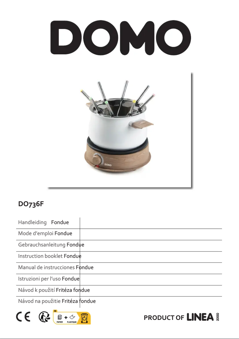 Image de la première page du manuel de l'appareil DO736F