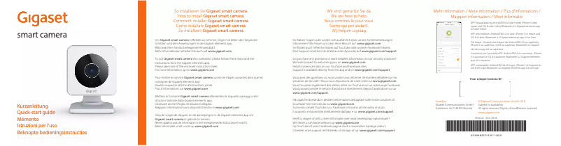 Page 1 de la notice Manuel utilisateur Gigaset S30851-H2531-R1