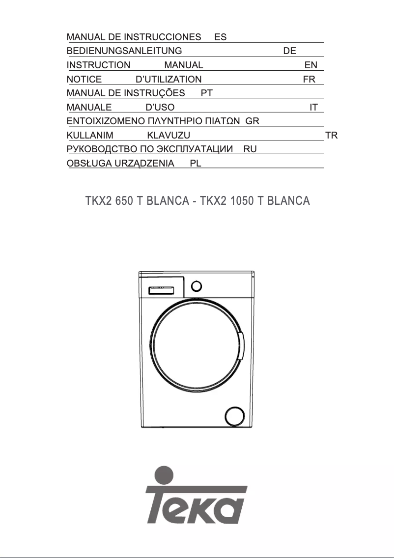 Image de la première page du manuel de l'appareil TKX3 1260 EXP