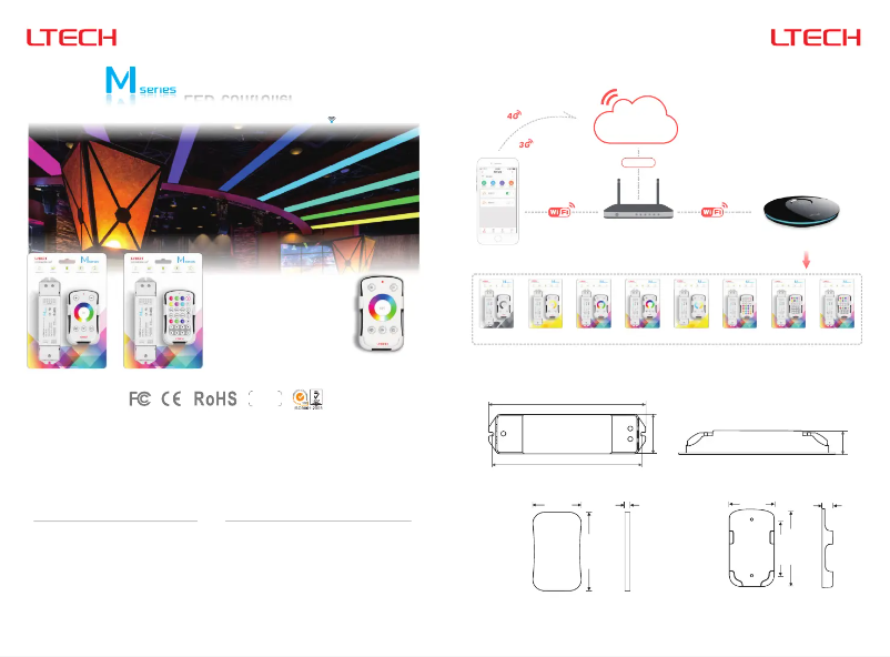 Page n°1 - Manuel utilisateur Ltech CHLSC16