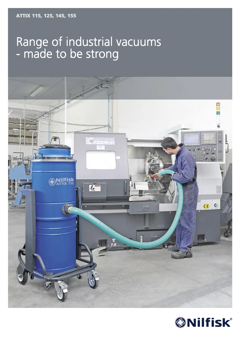 Image de la première page du manuel de l'appareil ATTIX 115-01