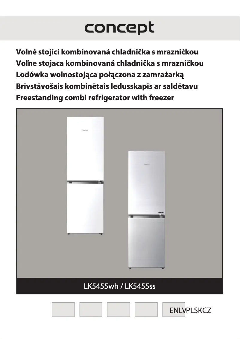 Page 1 de la notice Manuel utilisateur Concept LK5455WH