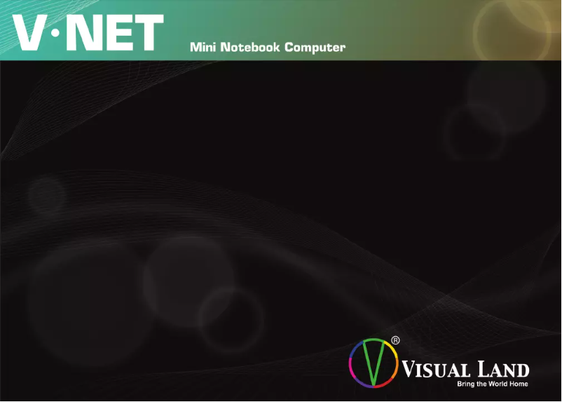 Page n°1 - Manuel utilisateur Visual Land V-Net VL-760