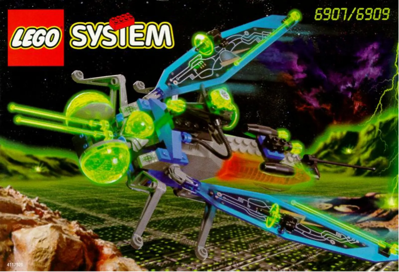 Page 1 de la notice Manuel utilisateur Lego Sonic Stinger