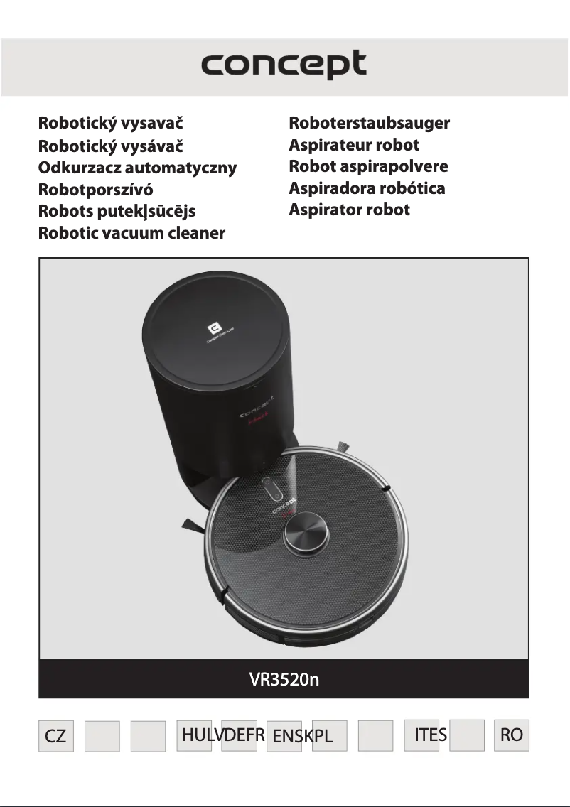 Page n°1 - Manuel utilisateur Concept VR3520n