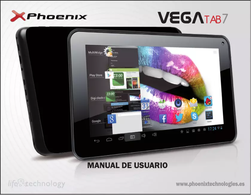 Page n°1 - Manuel utilisateur Phoenix Technologies Vegatab 7q